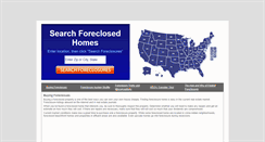 Desktop Screenshot of foreclosure.buydistressed.com